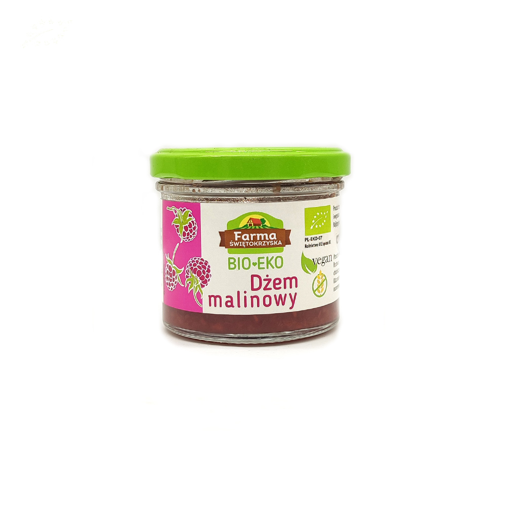 Bio dżem malinowy 100g