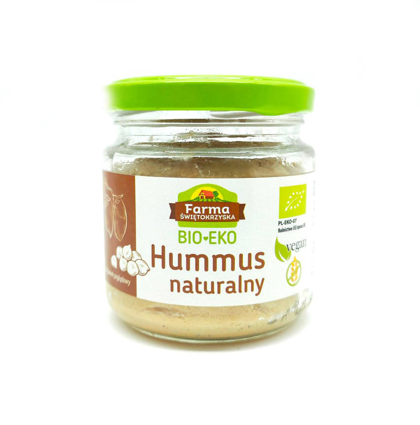 Bio hummus naturalny 160g