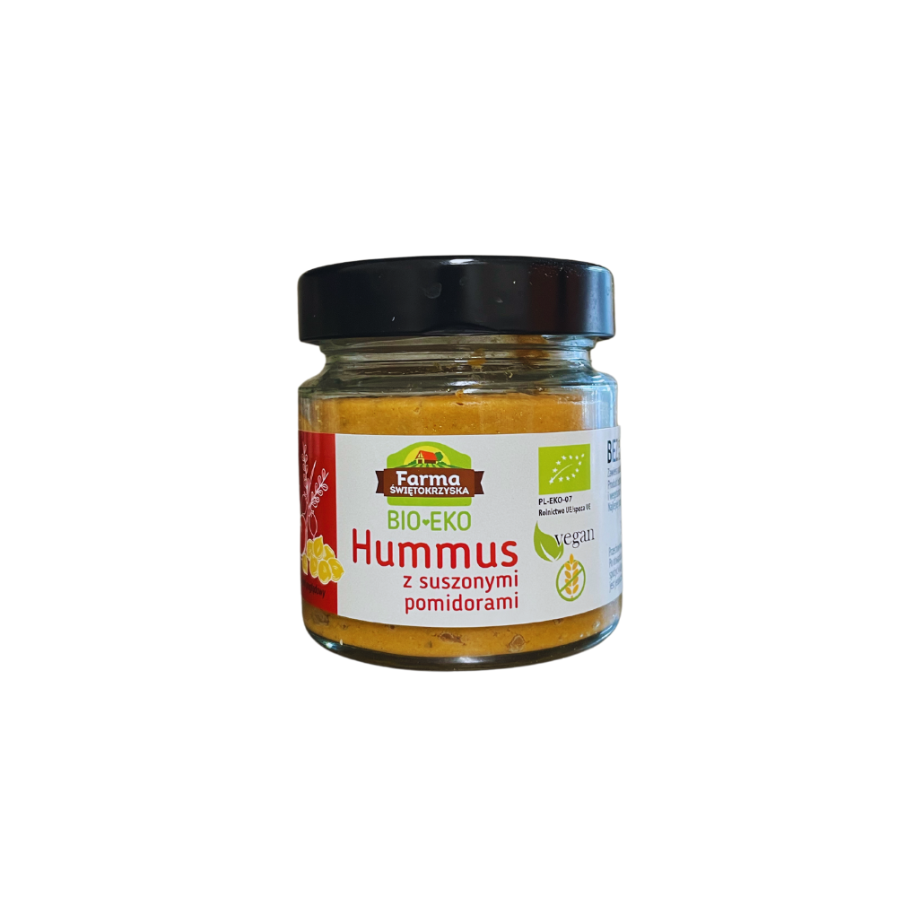 Bio hummus z suszonymi pomidorami  160g