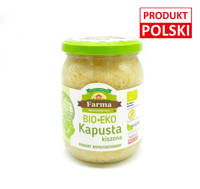 Bio kapusta kiszona niepasteryzowana 480g