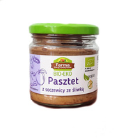 Bio pasztet z soczewicy ze śliwką 160g