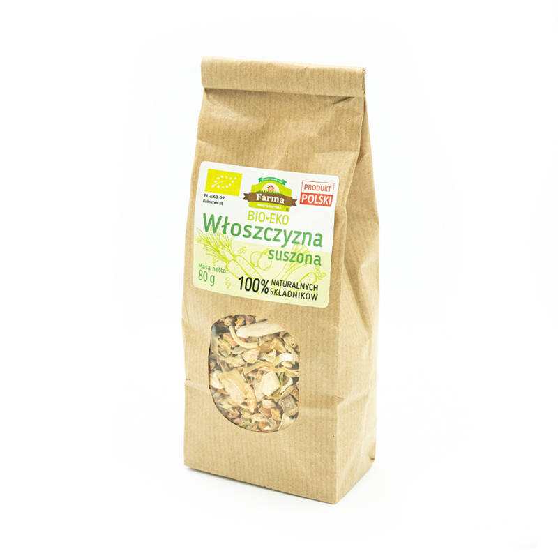 Włoszczyzna suszona ekologiczna 80g